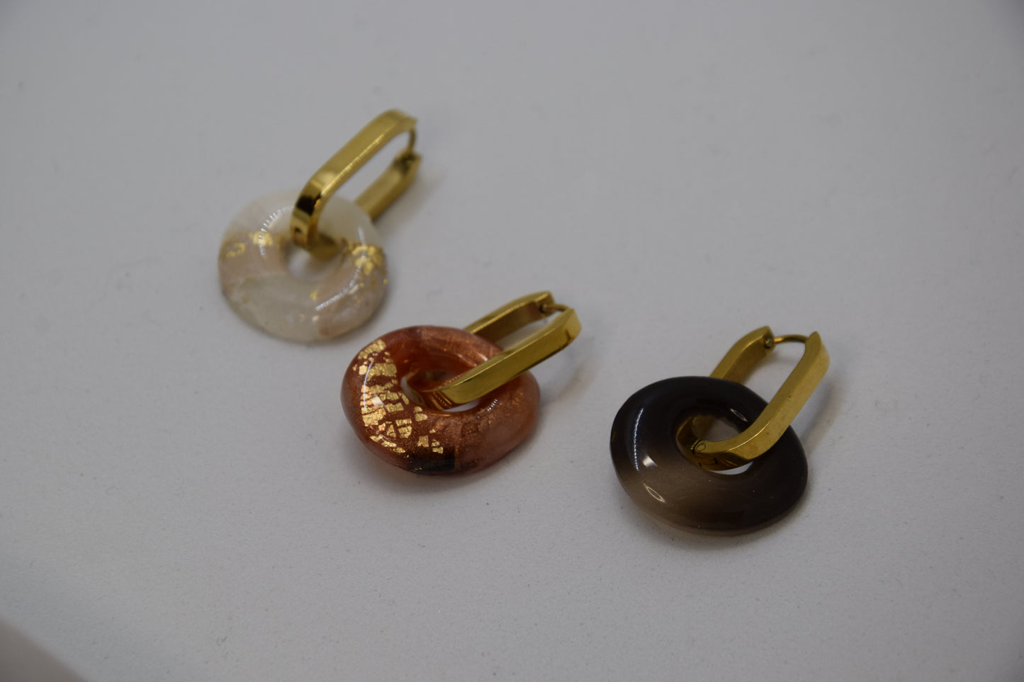 Créoles avec Galets Interchangeables